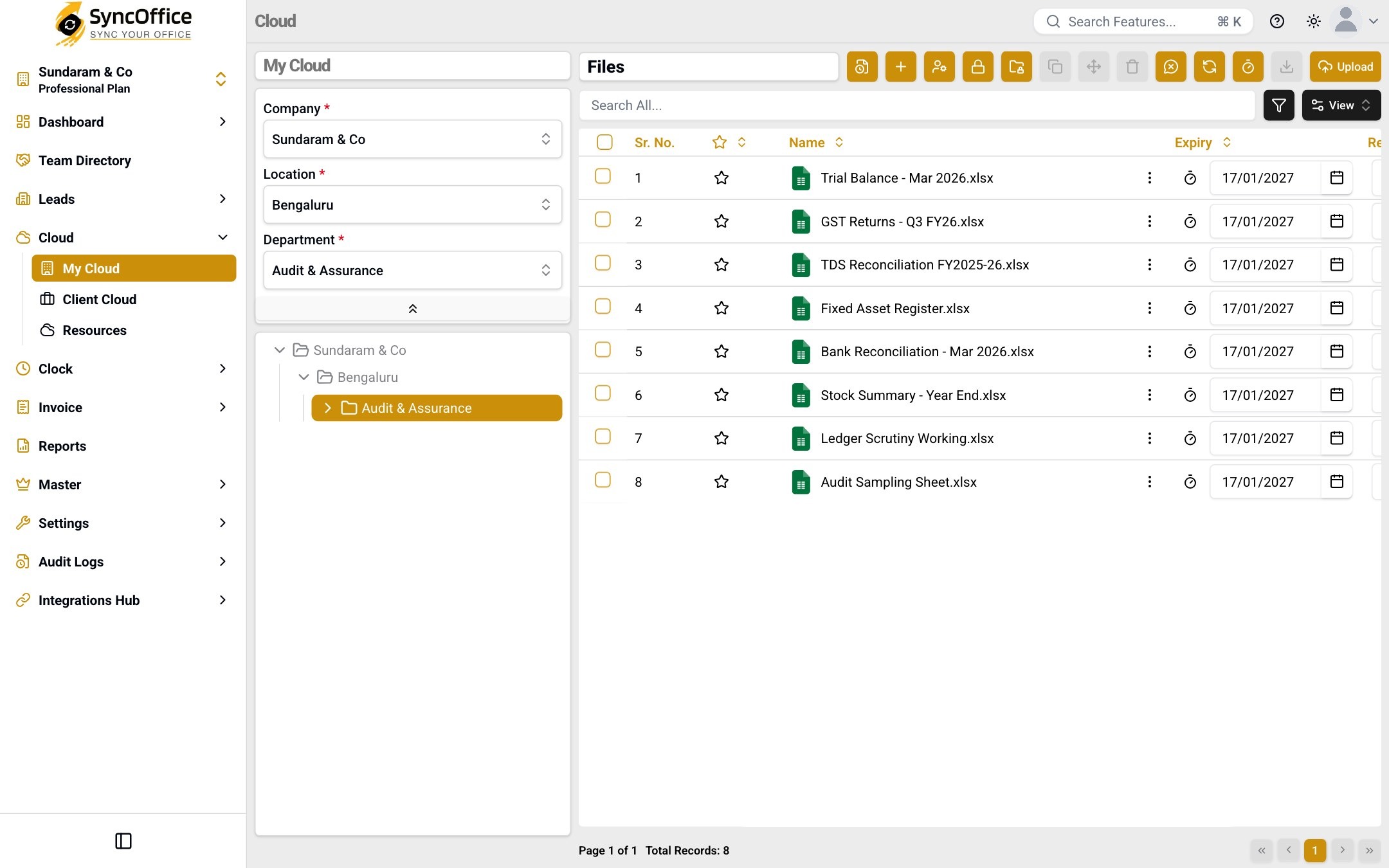 SyncOffice — Documents